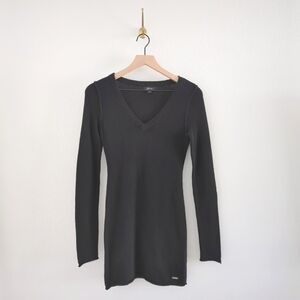 Guess Long Thin Sweater Size Small, Minimalist, Academia, Layers
